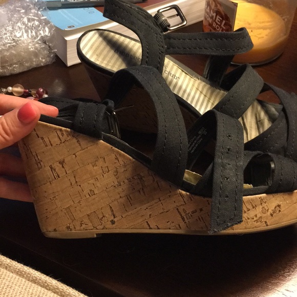 Canvas wedge sandals - Picture 5 of 5